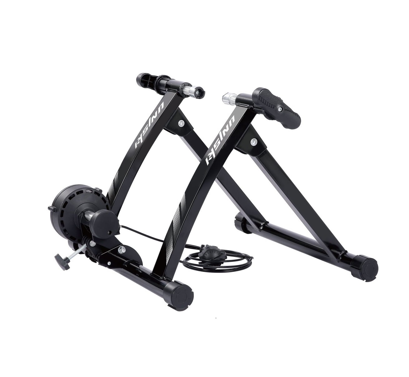 8-Levels T shape handle Magnetic Resistance Bike Trainer