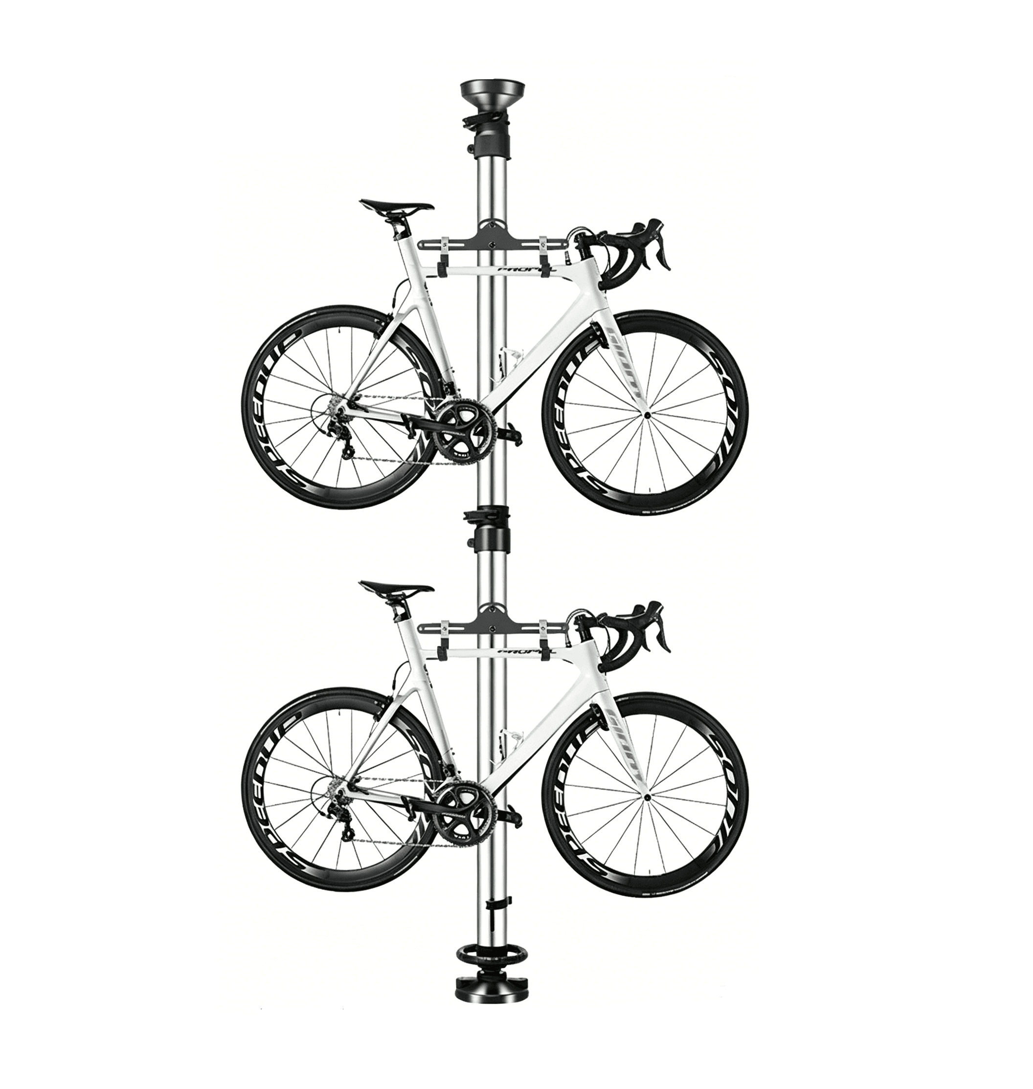 Floor-To-Ceiling Bike Rack 4M 2 Hooks